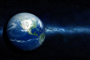 Wall Mural - earth: north america