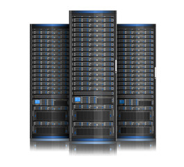 row of servers