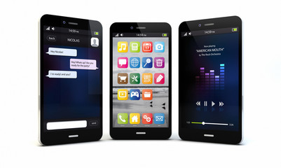 Canvas Print - apps smartphone