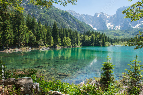 Naklejka - mata magnetyczna na lodówkę Laghi di Fusine 01