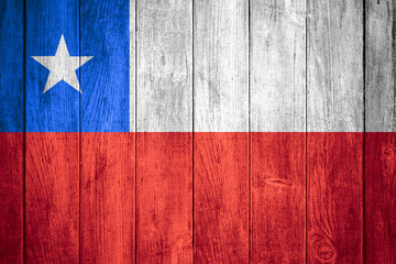 Wall Mural - flag of Chile