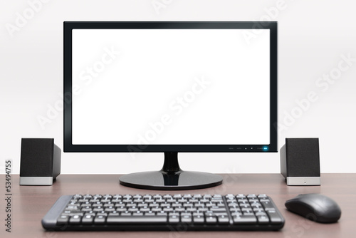 Fotografia Contemporary desktop computer