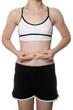 © joesayhello - woman getting fat in Sportware need to diet, fitness time