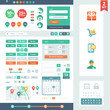 © azaze11o - Vector UI elements for web and mobile. Flat design trend. Labels