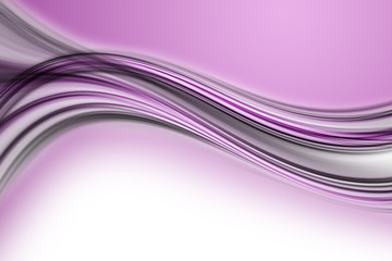 Fototapete - Romantic wave background design with space for your text