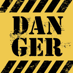 Sticker - danger