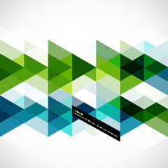 Leinwandbilder - Modern geometrical abstract template