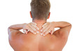 © WavebreakmediaMicro - Shirtless man having a neck ache