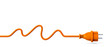 © electriceye - Orange power plug - water energy