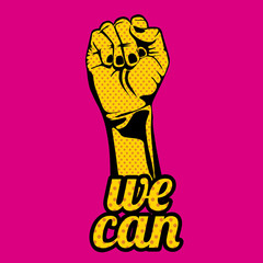 Wall Mural - we can