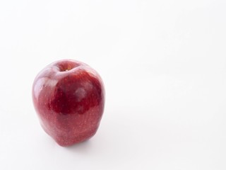 Wall Mural - Apple isolated on white background