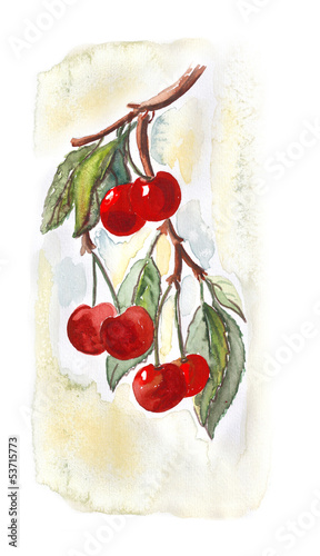 Naklejka dekoracyjna Cherry