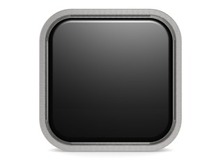 Black square button