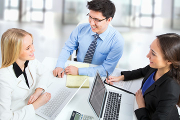 Wall Mural - Group of business people