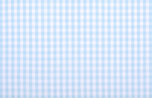 Blue Checkered Fabric
