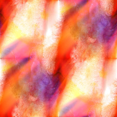 seamless sunlight red blue blob watercolor brush strokes backgro