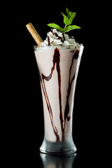 Poster - chocolate milk shake