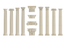 Set Of Classic Columns