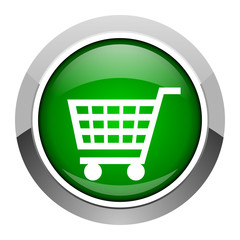 Poster - shopping cart icon