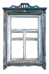 Old window frame