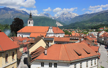 Old Town Center Of Kamnik, Gorenjska (Upper Carniola), Slovenia, Central Europe