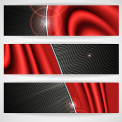 Wall Mural - Abstract colorful banner.