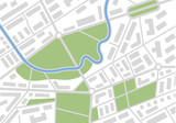 Fototapeta Mapy - vector map
