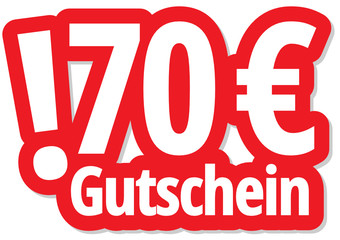 Wall Mural - 70 € Gutschein