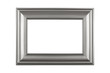 © Piotr Pawinski - Silver frame isolated on white with clipping path