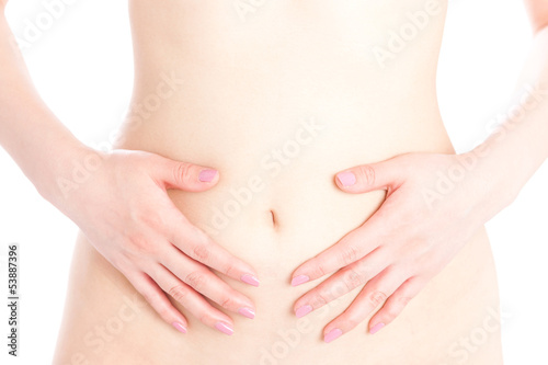 Valokuva  おなかを触る女性