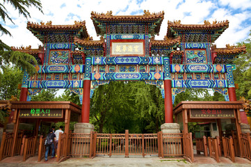 Canvas Print - Beijing, Lama Temple - Yonghe Gong Dajie