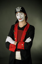 Portrait Of Mime Pirate