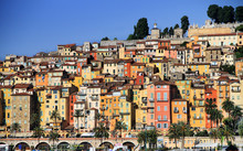 Provence Village Of Menton On The French Riviera