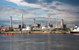 Fototapeta Nowy Jork - Oil refinery factory at Thailand