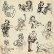 Musicians - An hand drawn illustrations
