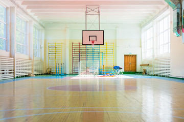 Sport complex in Russian school