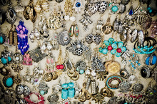 Earrings In A Market