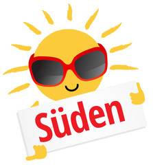 Sticker - Süden