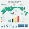 global business presentation - icons, charts & design