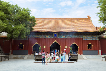 Canvas Print - Beijing, Lama Temple - Yonghe Gong Dajie