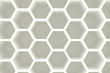 Modern hexagon shelves background