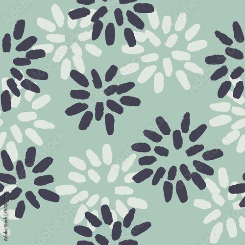 Fototapeta do kuchni Floral pattern