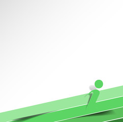 Wall Mural - modern information technology design banner template