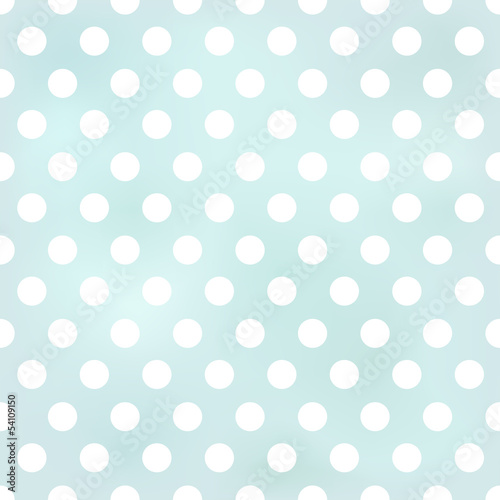 Naklejka na szybę seamless retro polka dots background