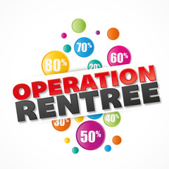 Poster - opération rentrée