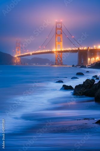 Naklejka na szafę Golden gate bridge, San Francisco