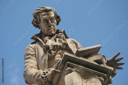 Statue of Luigi Galvani, Bologna, Italy Poster Mural XXL