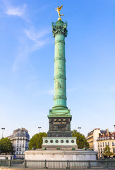 Sticker - The Place de la Bastille, Paris