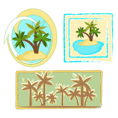 Palms pattern