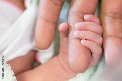 Fotografía newborn in the maternity ward